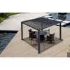 Pergola ogrodowa MIRADOR 88 Basic 3 x 3m Antracyt